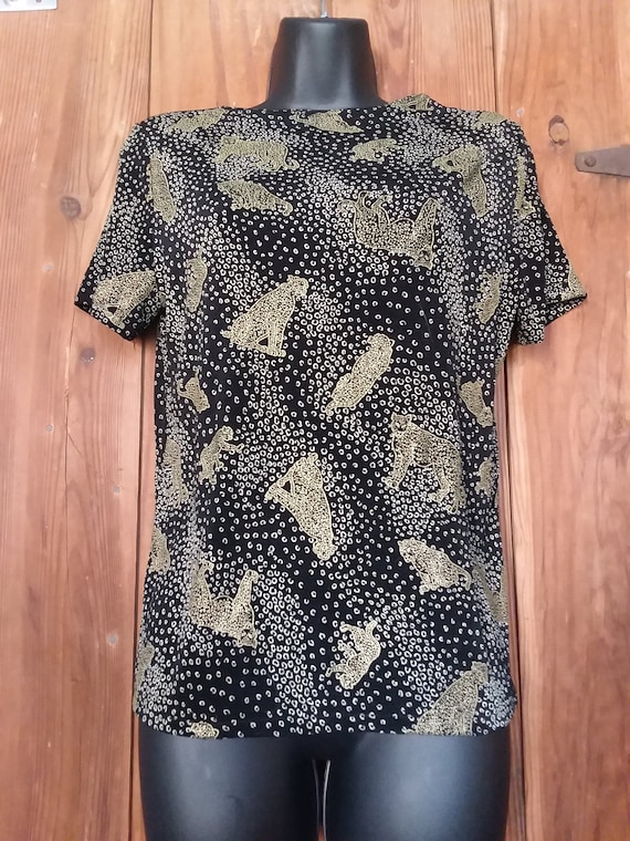 80s/90s Cheetah Print Top