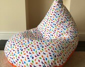 Large adult dinosaur beanbag beanbag gaming reading chair made to order