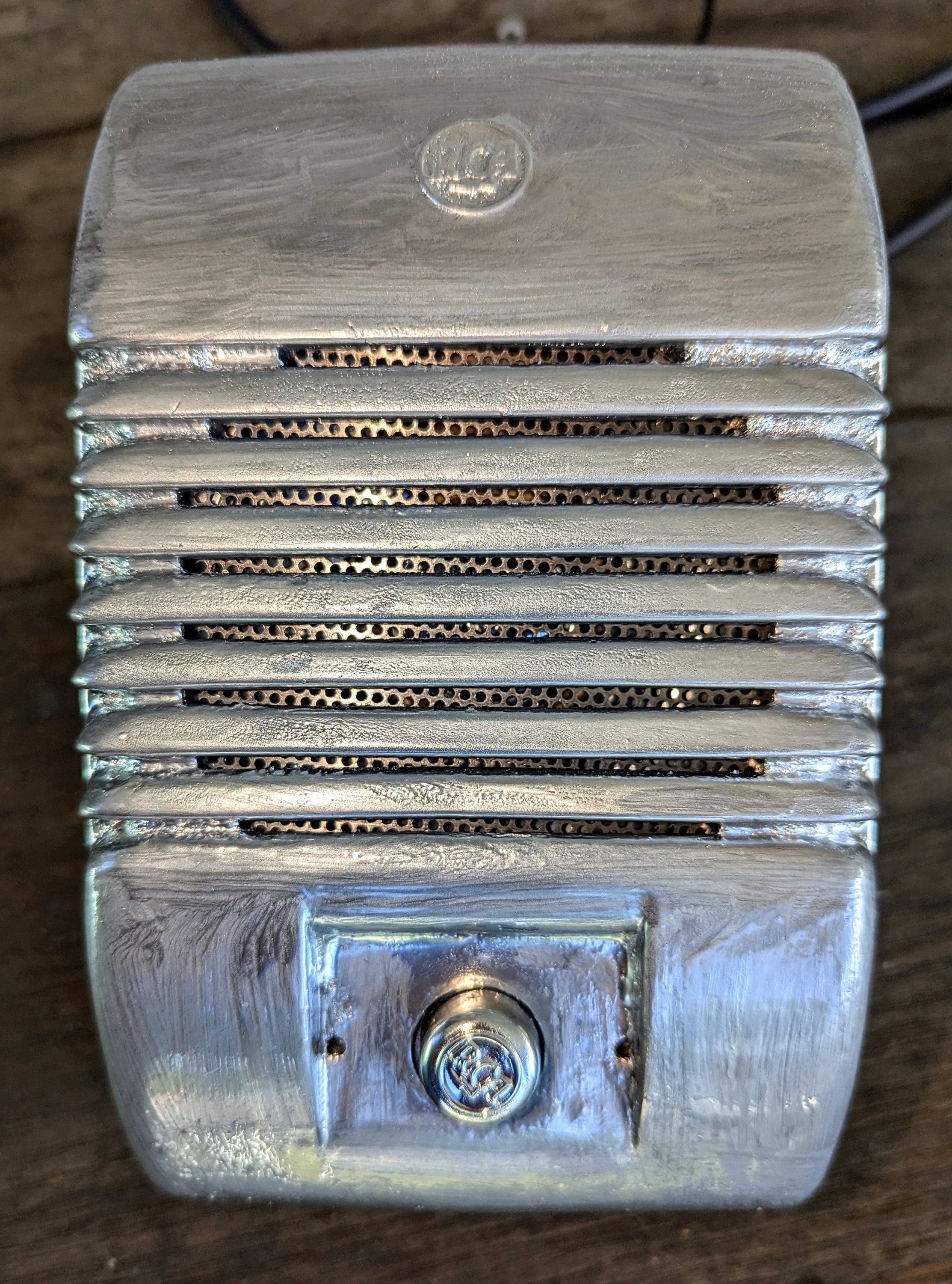 Repaired RCA Drive-in Speaker, repainted, rewired, ready to use!