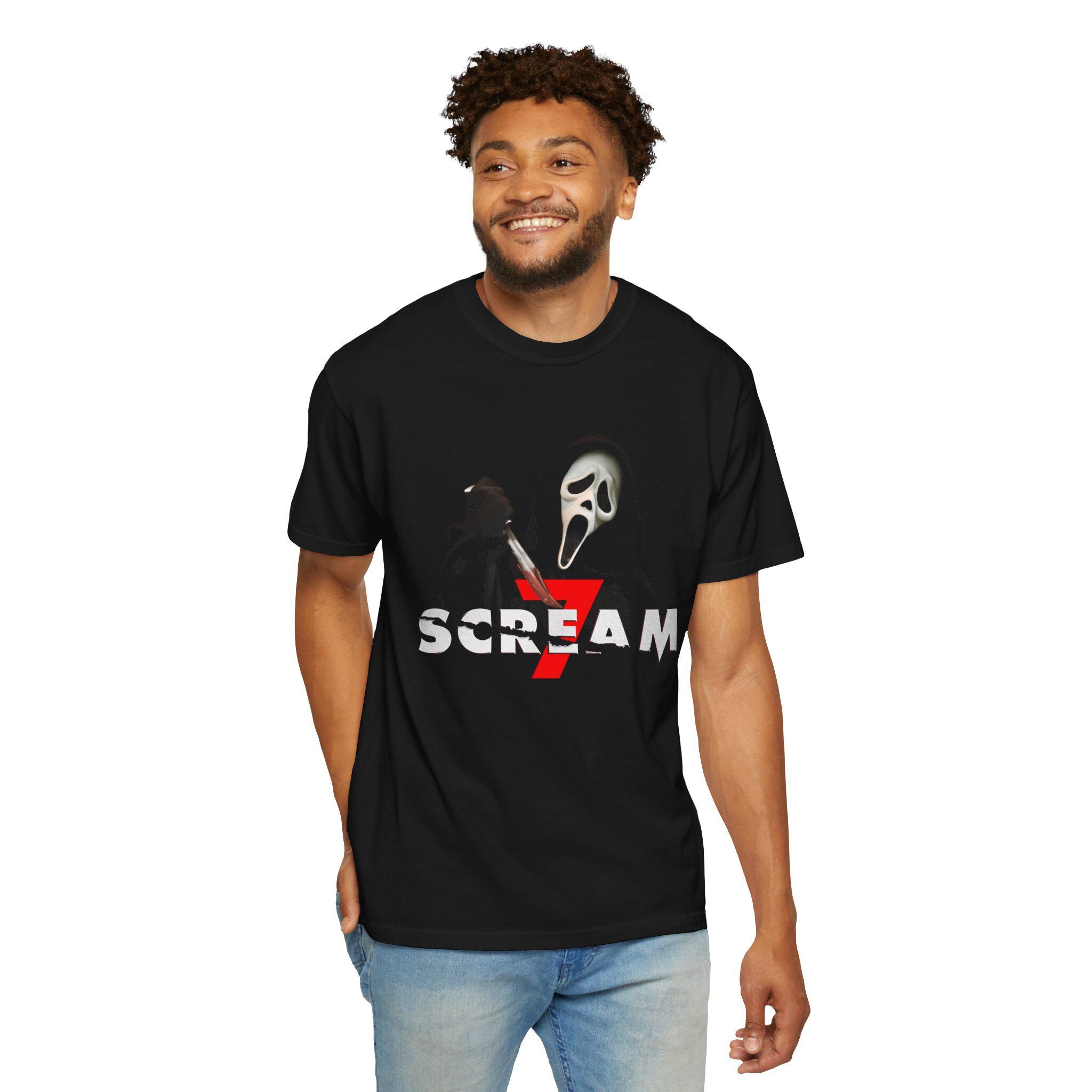 Scream 7 Movie Graphic T-shirt - Etsy