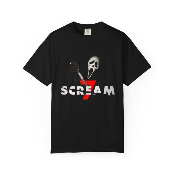 Scream 7 Movie Graphic T-shirt - Etsy