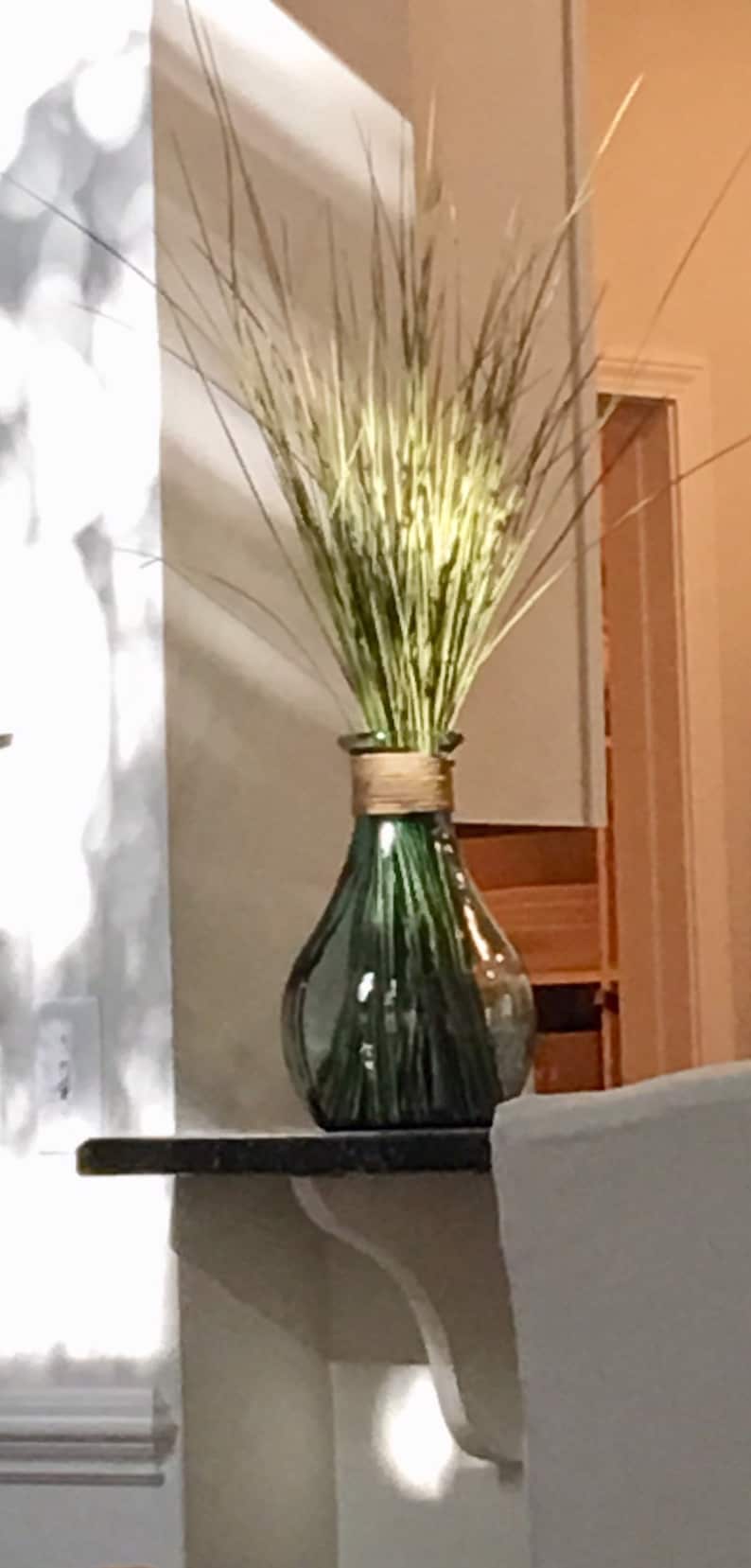 Vase of Sea Grass from the Carolina Shore