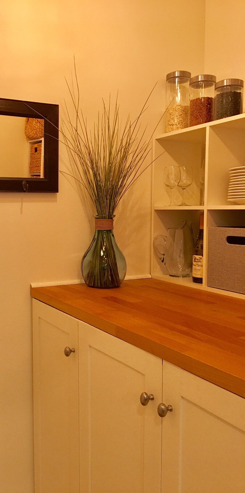 Vase of Sea Grass from the Carolina Shore