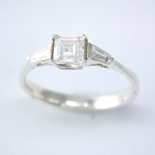 Diamond Look Alike Rings - Etsy