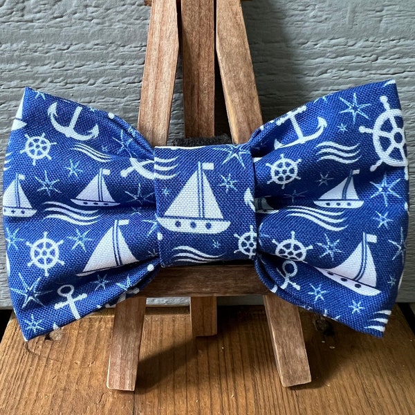 Nautical Dog Bow Tie, summer pet bow ties, bow ties, pet bow ties, novelty bow ties