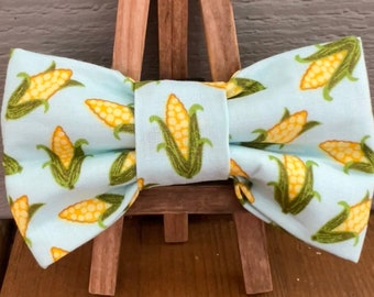 Corn Dog Bow Tie, novelty dog bow ties, cute dog bow ties, pet bow ties, Baylors bow ties