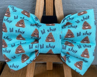 Lil Sh*t Dog Bow Tie, novelty dog bow ties, cute dog bow ties, pet bow ties, Baylors bow ties