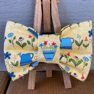 Spring Flowers Pet Bow Tie, summer pet bow ties, bow ties, pet bow ties, novelty bow ties, Baylors bow ties