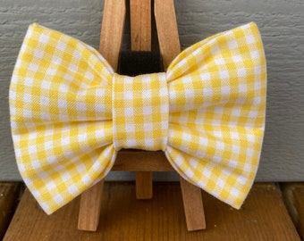 yellow gingham shoes
