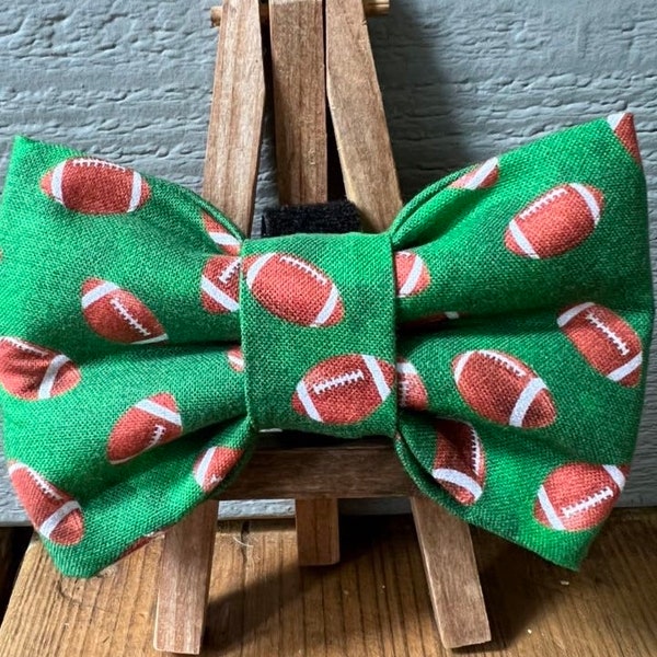 Football Pet Bow Tie