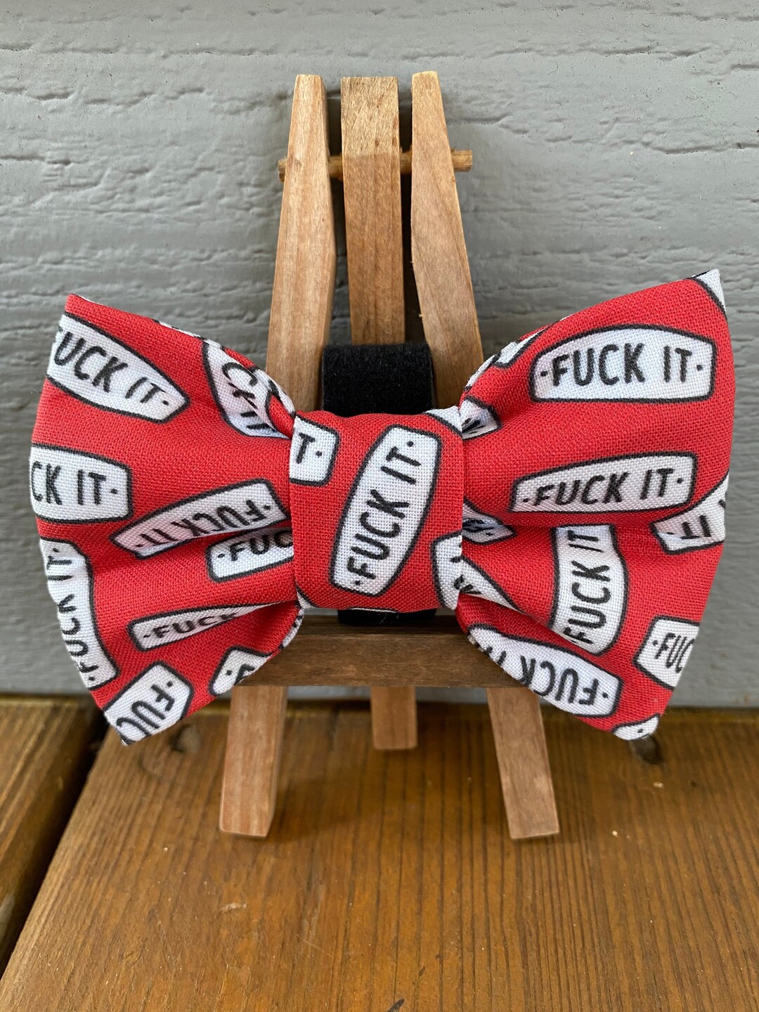 Fck It Pet Bow Tie, Novelty Dog Bow Ties, Cute Dog Bow Ties, Pet Bow