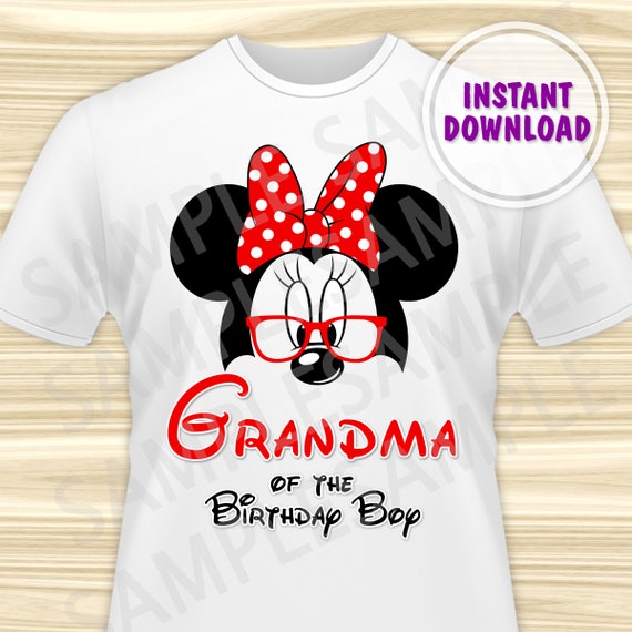 grandma mickey mouse shirt