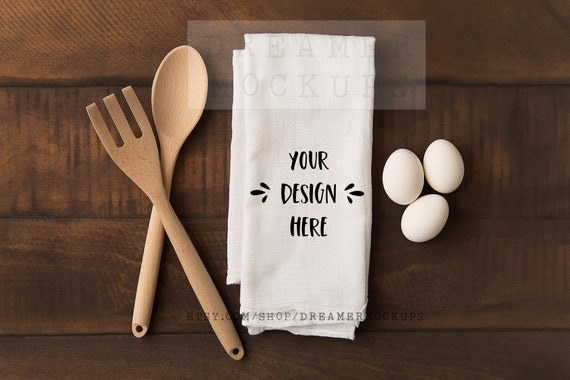 Download Flour Sack Mockup Kitchen Towel Mock Up Tea Towel Mockup Etsy