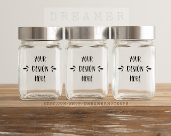 Label Mockup, Pantry Mockup, Jar Mockup, Label Mock Up, Kitchen Mockup, Mockup for Labels, Styled Stock, Label Styled Stock Photo
