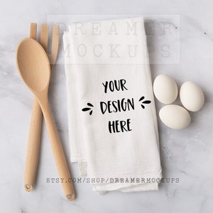 Flour Sack Mockup, Kitchen Towel Mock Up, Tea Towel Mockup, Blank Towel Mockup, Kitchen Mockup, Farmhouse Mock Up, Flour Sack Towel Mockup