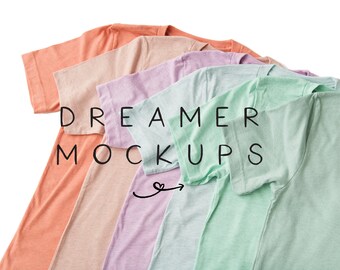 Bella Canvas Heather Prism Colors Mockup, Bella Canvas 3001 Mockup, 3001 Mock Up, Bella Canvas Mockup, Prism Mockup, Heather Prism Mockup