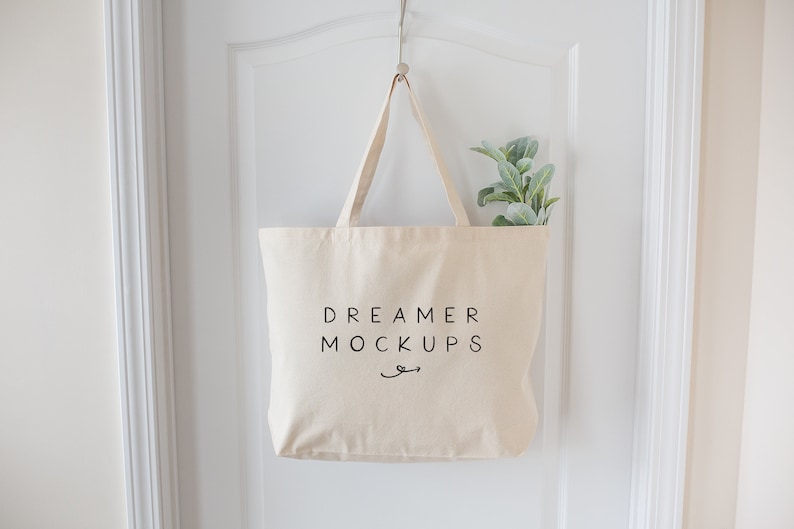 Download Tote Mockup Canvas Tote Mock Up Jumbo OAD108 Blank Tote ...