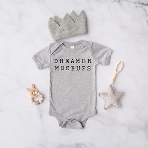 Bella Canvas 100B Mockup, Bodysuit Mockup, Baby Mockup, Styled Stock, Flat Lay Mockup, 100B Mockup, Bella Canvas Mockup, Bodysuit Mock Up