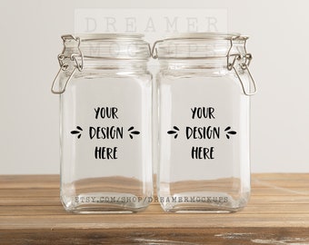 Label Mockup, Pantry Mockup, Jar Mockup, Label Mock Up, Kitchen Mockup, Mockup for Labels, Styled Stock, Label Styled Stock Photo