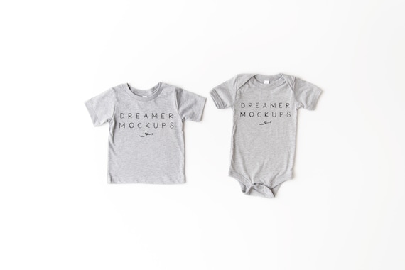 Sibling Mockup Family Mock Up Bella Canvas 3001 Mockup Etsy