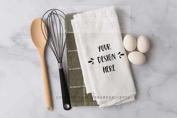 Download Flour Sack Mockup Kitchen Towel Mock Up Tea Towel Mockup Etsy