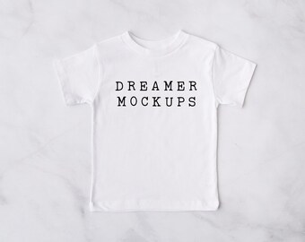 Kids Shirt Mockup, Toddler Shirt Mockup, Kids Mock Up, White Shirt Mockup, Bella Canvas 3001T Mockup, Bella Canvas Kids Mockup, 3001T Mockup