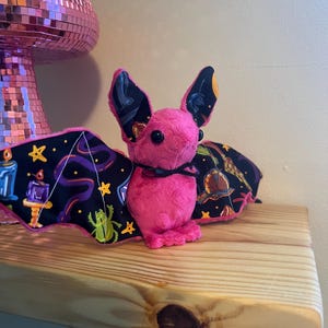 en peluche chauve-souris | Chauve-souris | Peluche | Animal en peluche | Chauve-souris BeeZeeArt | Chauve-souris d'Halloween | Peluche Halloween