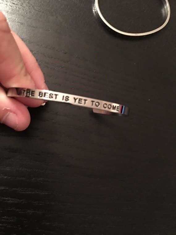 Meaning Bracelet The Best Is Yet To Come Etsy Meaning Bracelet The Best Is Yet To Come Etsy
