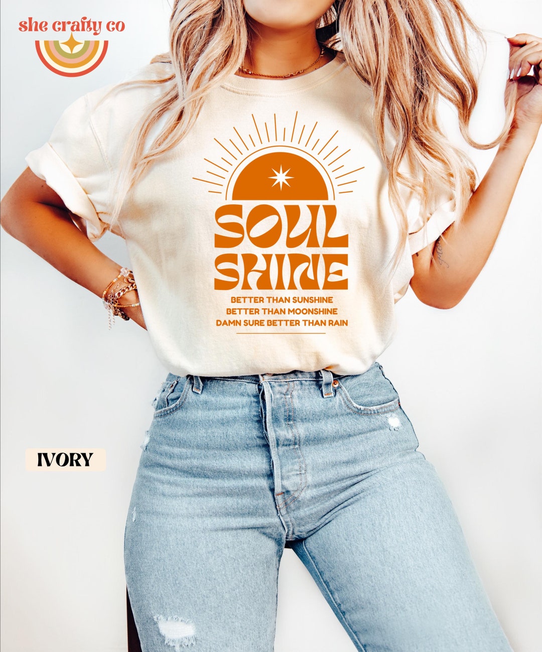 Tシャツ・カットソー [SOUNDS GOOD] SOULGIRL Loves Music Tee No. 1 SOULGIRL Loves Music Tee No. 1 (Woman Fit) - White : SOUNDS