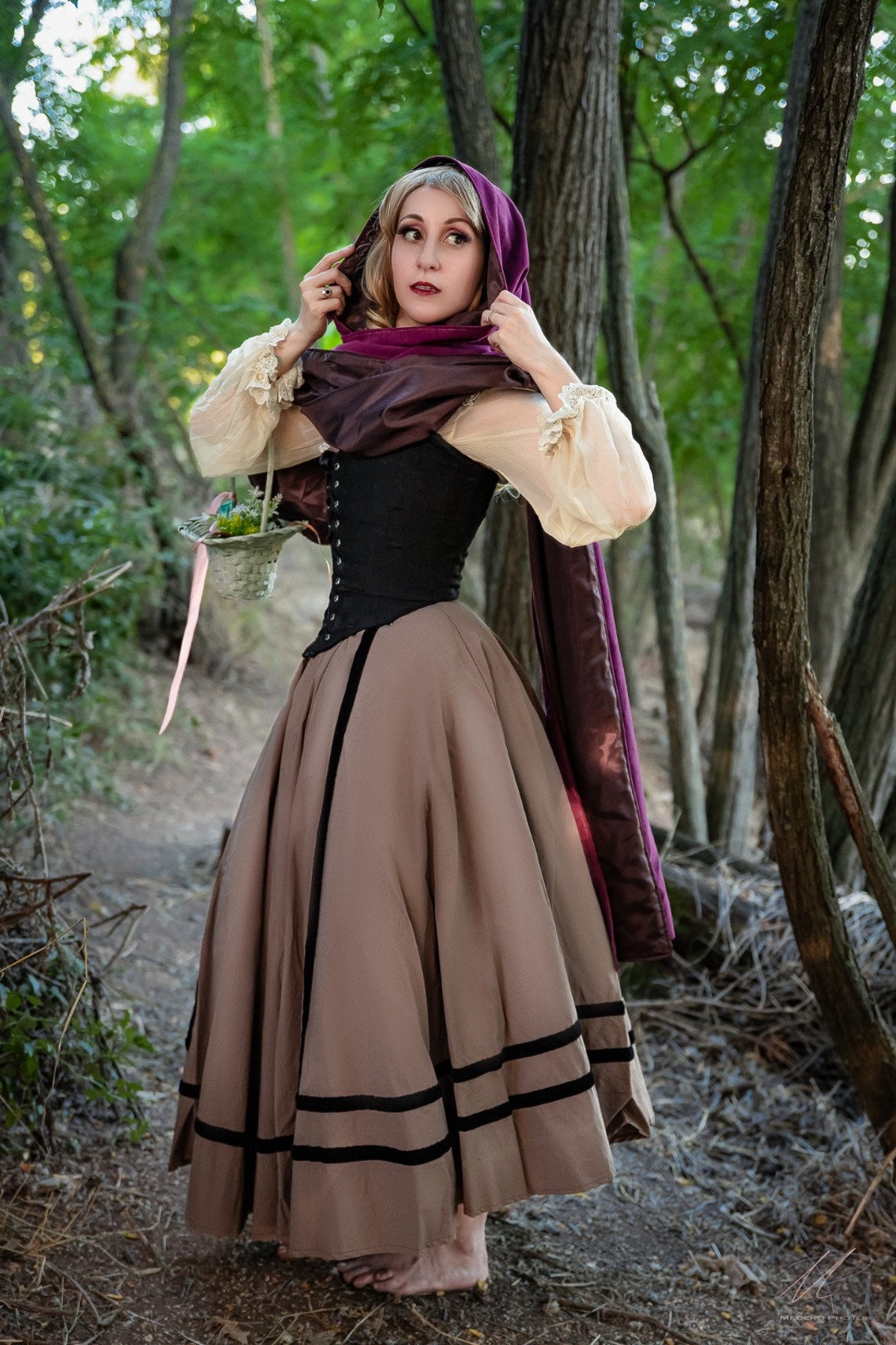 Costume Da Principessa Aurora Per Bambine, Abito Per Travestimento TV E Film, Halloween, Cosplay, Natale, Feste Di Compleanno - Foto 10