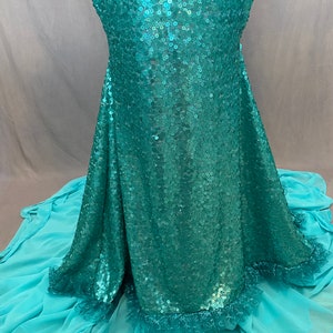 Ariel Little Mermaid Inspired Dress Walking Tail - Etsy