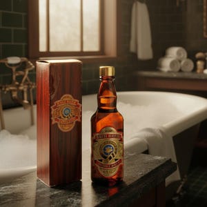 Recipiente vacío para baño de burbujas Vintage Avon Bath Brew