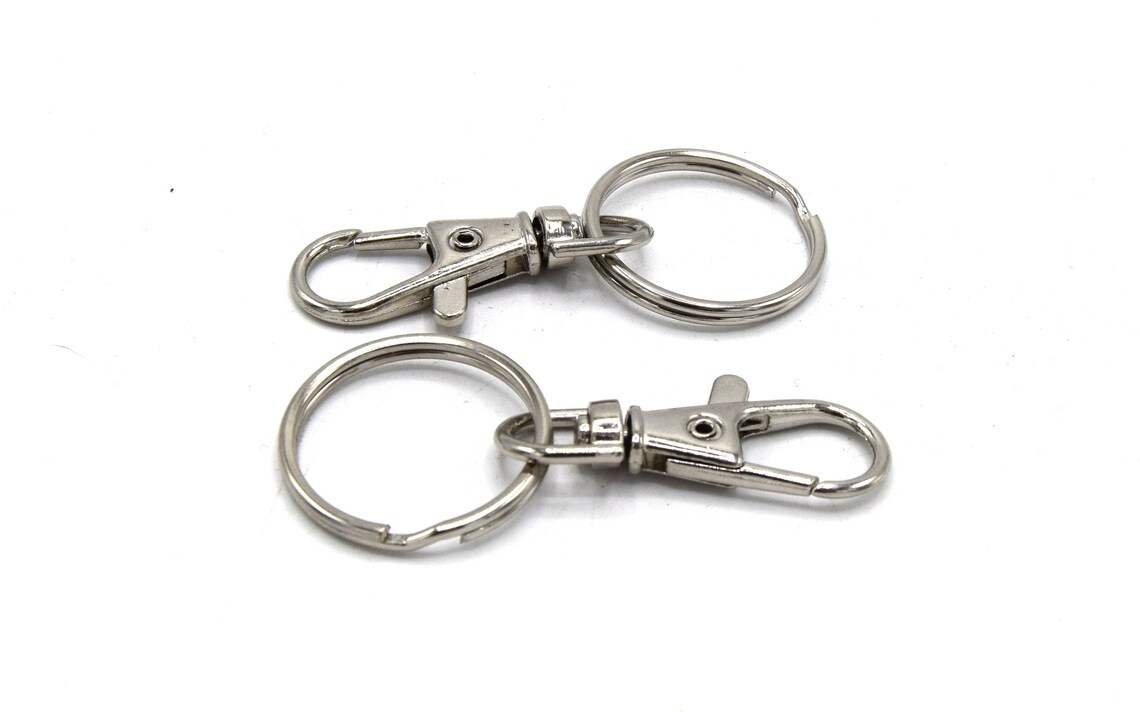 Lot of Swivel Keyrings With Large 36mm Ring Large Musket Etsy