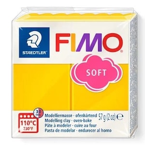 Fimo Soft Pain Pâte À Modeler 57 G voir options couleurs Tournesol