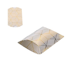 x5 pochettes cadeaux , emballage cadeau, boite carton pour bijoux et petits objets