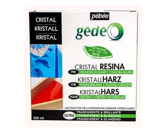 Kit de résine époxy Cristal BIO 150 ML - 300 ML - Pébéo