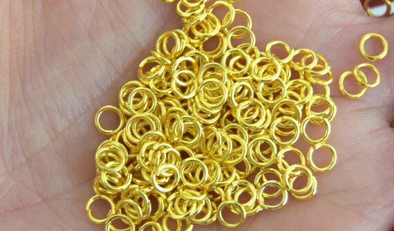 Anelli a spirale e anelli aperti oro per gioielli fai da te