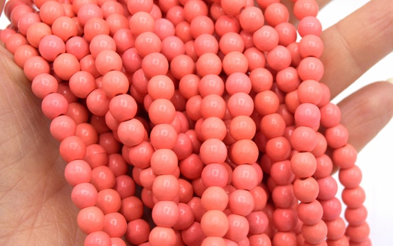 Synthetic coral sales beads