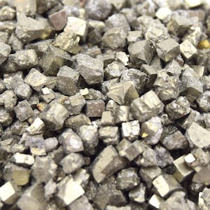 Undrilled Pyrite Stone Chips 2~5x2~6x1~4.5mm 20g/50g/100g
