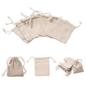 Baumwolltaschen, Baumwollbeutel, Schmuckbeutel, Geschenkbeutel, Schmuckbeutel, personalisierte Tasche, Hochzeitstasche, Geschenkbeutel 10X8cm