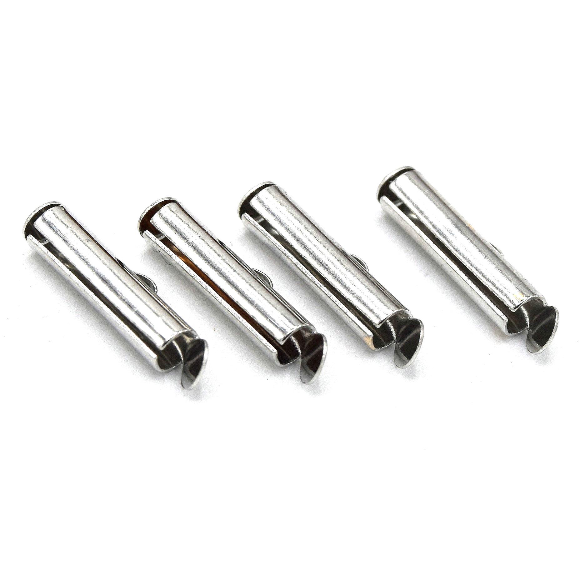 28pièce De 7 Tailles De Fermoirs à Glissière En Fer Extrémités