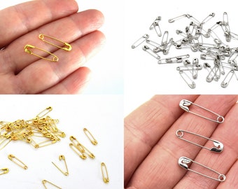 Large Safety Pins Strong Blanket Pins 86mm Sharp Jumbo Pins Gold&silver  Kilt Needle Brooch for Sewing Stitch Maker Knitted Fabric-6pcs 