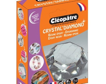 Résine époxy Crystal'Diamond en 150 ml / 360 ml marque Française Cléopâtre