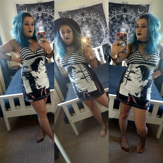 punk t shirt dress