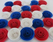 Items Similar To Red White And Royal Blue Patriotic Party Table
