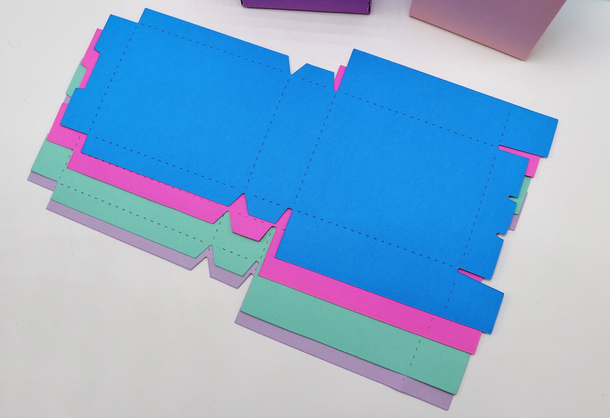 Any Colors Tab Top Gift Boxes Gift Wrapping Boxes 4x3x1 Inch Etsy