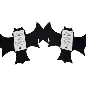 Faire-part d'Halloween 3D, faire-part de sanctification interactif chauve-souris, fête des monstres de Dracula, réservez pour date, anniversaire personnalisé à thème effrayant