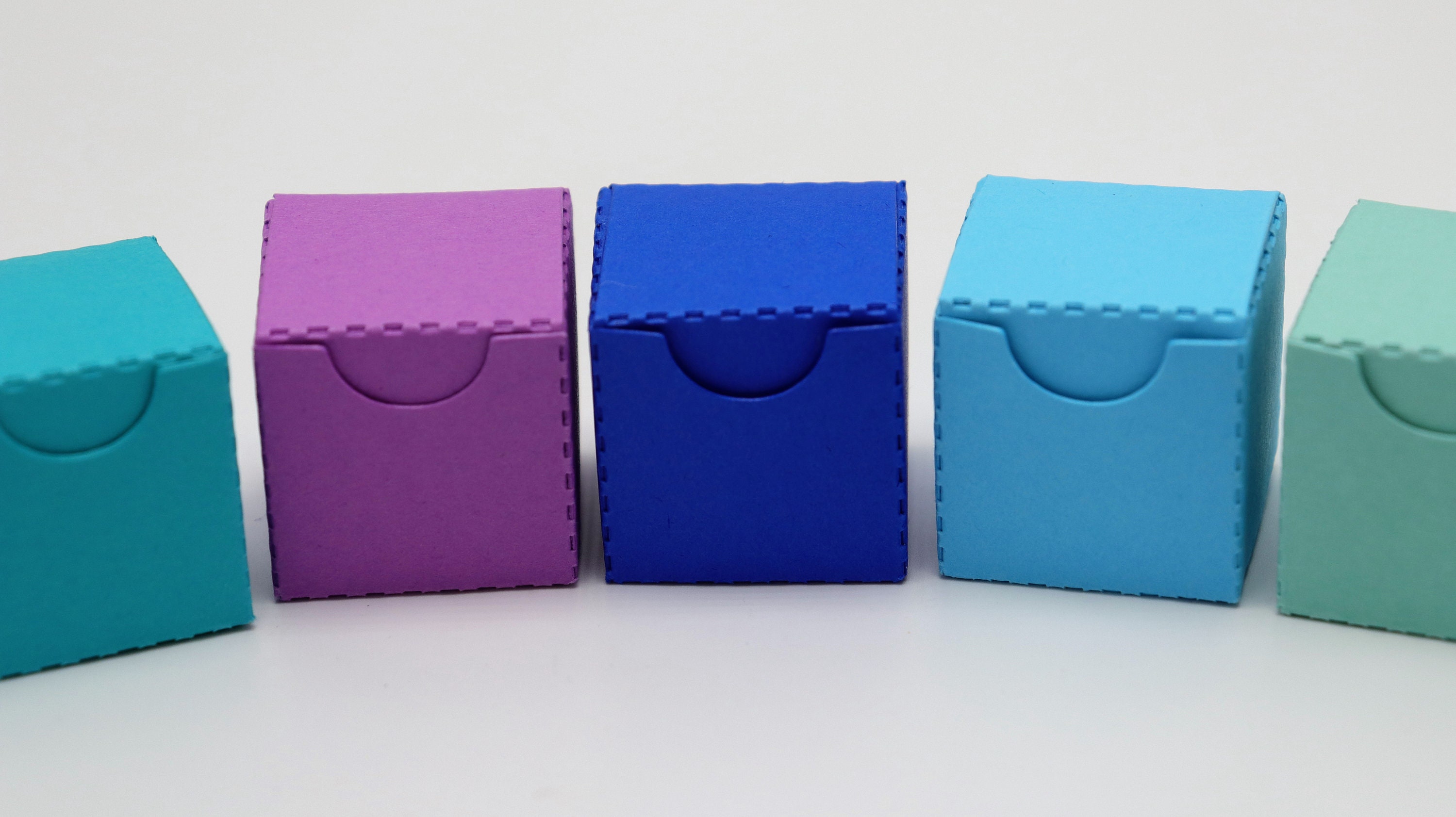 Any Color Mini Gift Boxes 1x1 Inch Gift Wrapping Finger Etsy