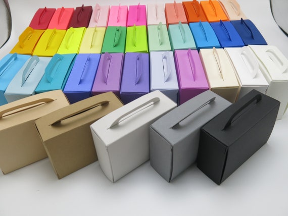 Any Color Suitcase Treat Boxes Assembled Or Kit Set Of 6 12 Etsy