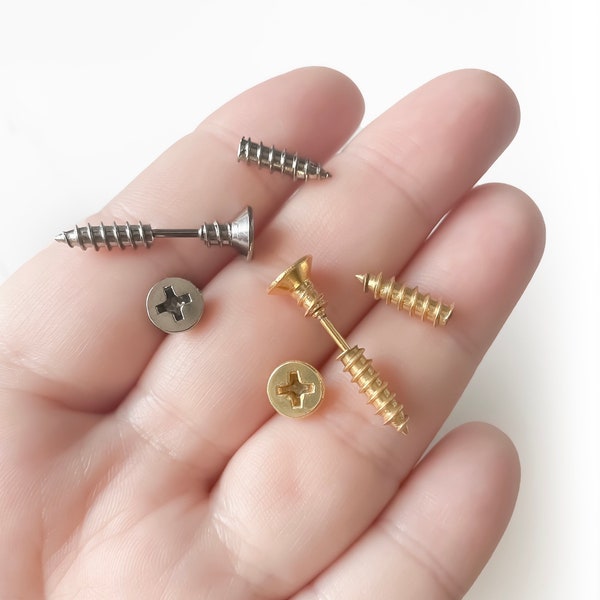 Screw on Earrings Etsy